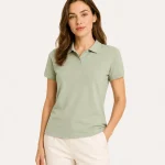 Kadın Polo Yaka Tişört MRD-K-PL-004